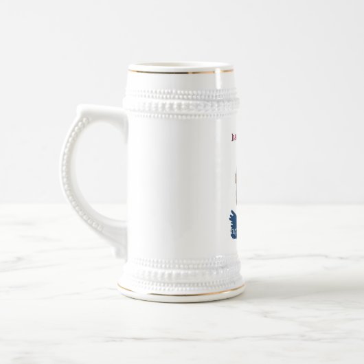 Chope À Bière ` Doux de barbe (Gauche)