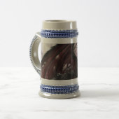 Chope À Bière Dragon Dans Grotte (Devant gauche)