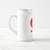 Chope À Bière Dragon Heart Valentine (Gauche)