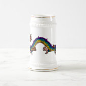 Chope À Bière Dragon oriental (Centre)
