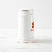 Chope À Bière Drapeau 2 de Macédoine (Centre)
