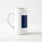 CHOPE À BIÈRE DRAPEAU ALASKA (Gauche)