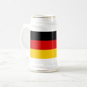Chope À Bière Drapeau allemand (Devant gauche)