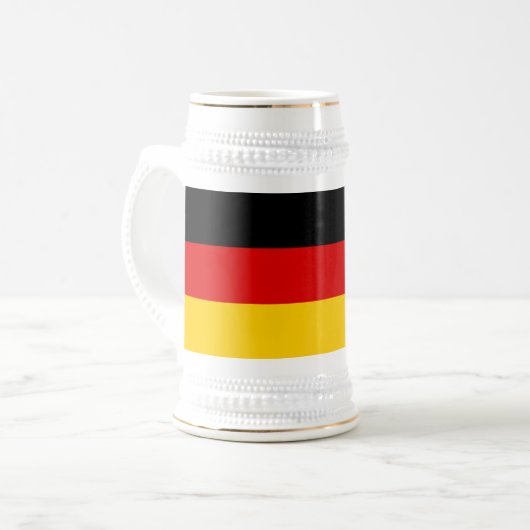 Chope À Bière Drapeau allemand (Devant gauche)