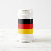 Chope À Bière Drapeau allemand (Centre)