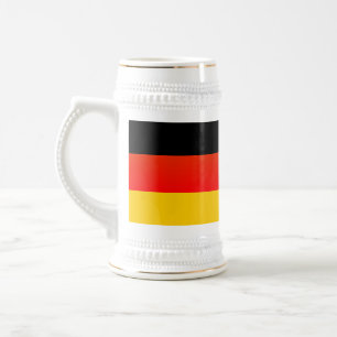 Chope À Bière Drapeau allemand ou allemand