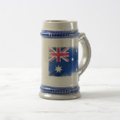 Chope À Bière Drapeau australien (Devant droit)