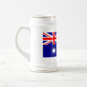 Chope À Bière Drapeau australien patriotique (Gauche)