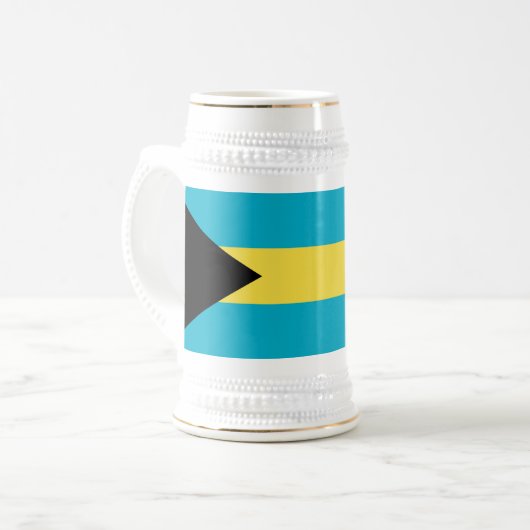 Chope À Bière Drapeau bahaméen (Devant gauche)