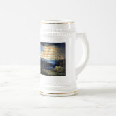 Chope À Bière Drapeau céleste américain dans le ciel, Guerre civ (Devant droit)