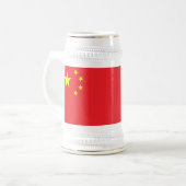 Chope À Bière Drapeau chinois (Devant gauche)
