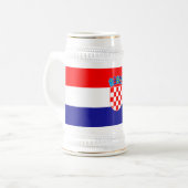 Chope À Bière Drapeau croate (Devant gauche)