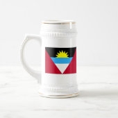 Chope À Bière Drapeau d'Antigua-et-Barbuda (Gauche)