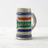 CHOPE À BIÈRE DRAPEAU DE BAFANA BAFANA (Devant droit)