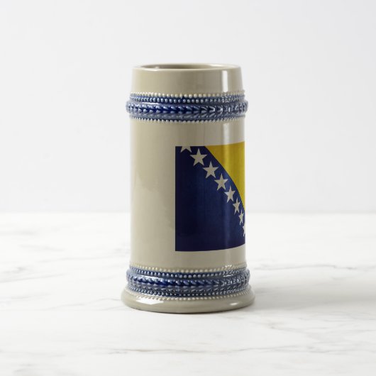 Chope À Bière Drapeau de Bosnie (Centre)