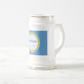 Chope À Bière Drapeau de Boston (Devant droit)