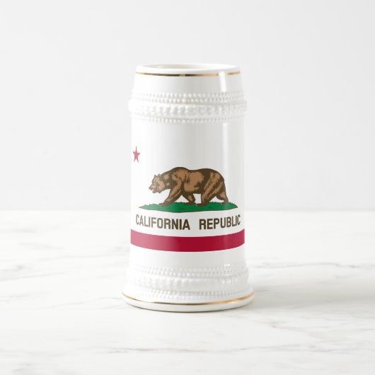 CHOPE À BIÈRE DRAPEAU DE CALIFORNIE (Centre)