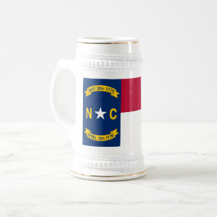 CHOPE À BIÈRE DRAPEAU DE CAROLINE DU NORD