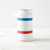 Chope À Bière Drapeau de Crimée (Devant gauche)