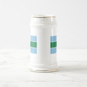 Chope À Bière Drapeau de Derbyshire (Centre)