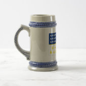 Chope À Bière Drapeau de Detroit (Gauche)