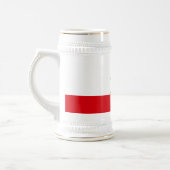 Chope À Bière Drapeau de Gibraltar (Gauche)