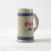 Chope À Bière Drapeau de Gozo (Devant droit)