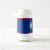 Chope À Bière Drapeau de Guam (Devant gauche)