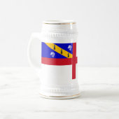 Chope À Bière Drapeau de Herm (Devant gauche)