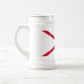 Chope À Bière Drapeau de Jersey (Gauche)