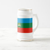 Chope À Bière Drapeau de Karatchaïévo-Tcherkessie (Devant droit)