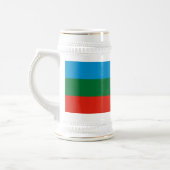 Chope À Bière Drapeau de Karatchaïévo-Tcherkessie (Gauche)