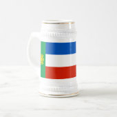 Chope À Bière Drapeau de Khakassie (Devant gauche)