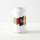 Chope À Bière Drapeau de la Belgique (Devant gauche)