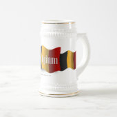 Chope À Bière Drapeau de la Belgique (Devant droit)