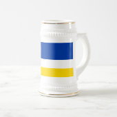 Chope À Bière Drapeau de la Buryatia patriotique (Devant droit)