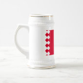 Chope À Bière Drapeau de la Carélie du Nord (Gauche)