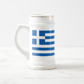 Chope À Bière Drapeau de la Grèce (Gauche)
