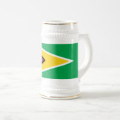 Chope À Bière Drapeau de la Guyane (Devant droit)