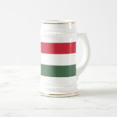 Chope À Bière Drapeau de la Hongrie (Devant droit)