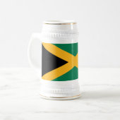 Chope À Bière Drapeau de la Jamaïque (Devant gauche)
