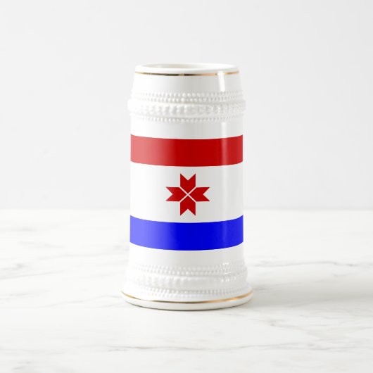 Chope À Bière Drapeau de la Mordovie (Centre)