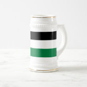 Chope À Bière Drapeau de la Palestine (Devant droit)