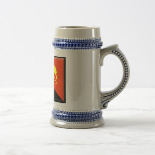 Chope À Bière Drapeau de la Papouasie-Nouvelle-Guinée