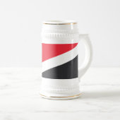 Chope À Bière Drapeau de la Principauté de Sealand (Devant droit)