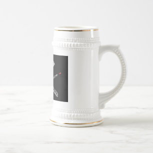 Chope À Bière Drapeau de la règle du diamant