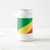 Chope À Bière Drapeau de la République du Congo (Devant gauche)