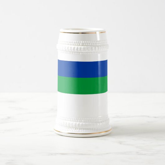 Chope À Bière Drapeau de la République Komi (Centre)