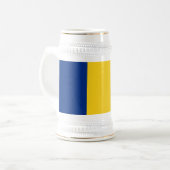 Chope À Bière Drapeau de la Roumanie (Devant gauche)