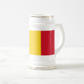 Chope À Bière Drapeau de la Roumanie (Devant droit)